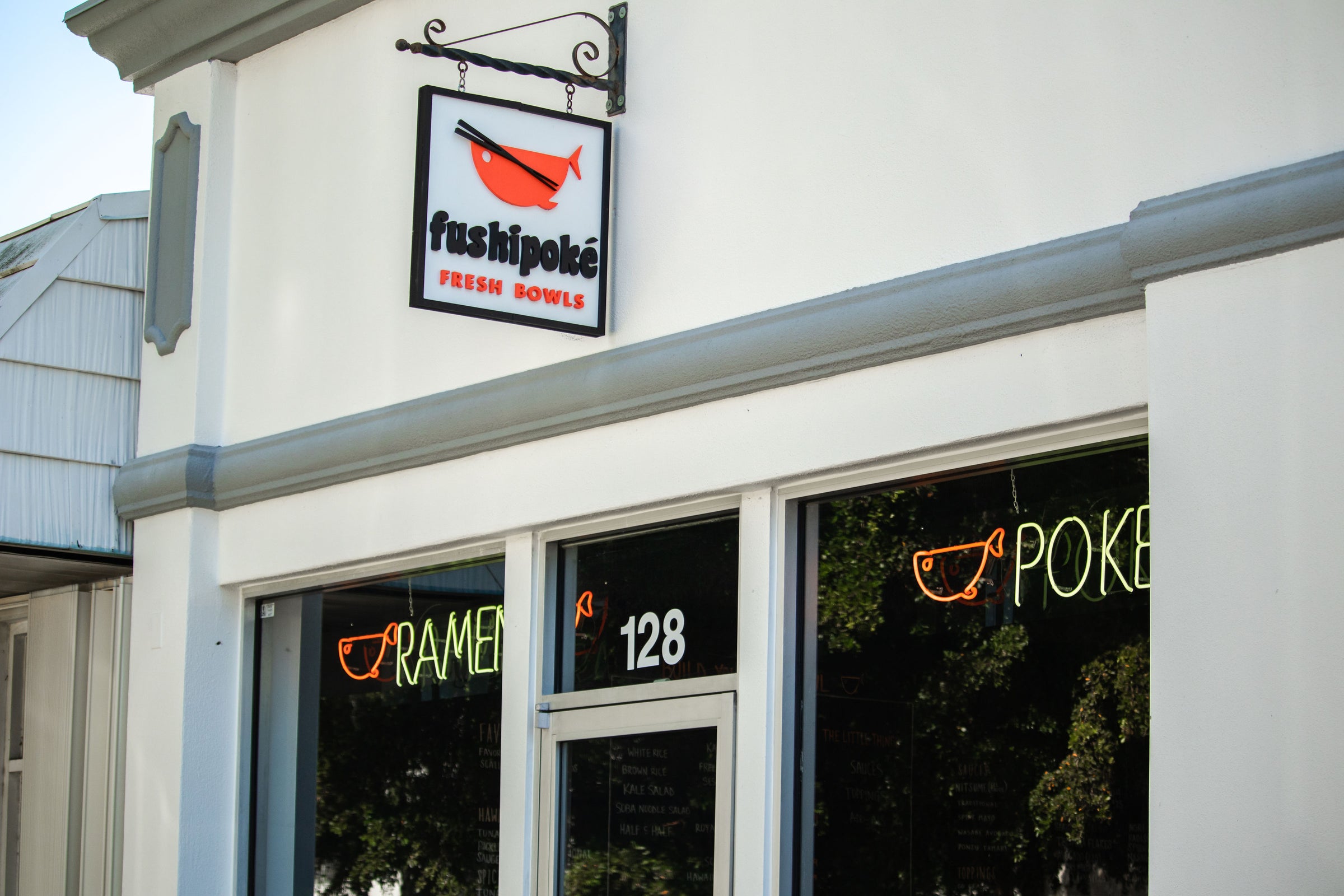 FushiPoke storefront in downtown Sarasota.